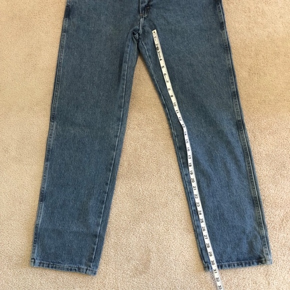 Wrangler Mens Classic Fit Cotton Jeans 34x32 Bootcut - Picture 12 of 14